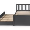 maisie bed front open anthracite