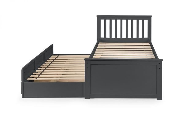 maisie bed front open anthracite