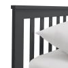 maisie bed headboard detail anthracite