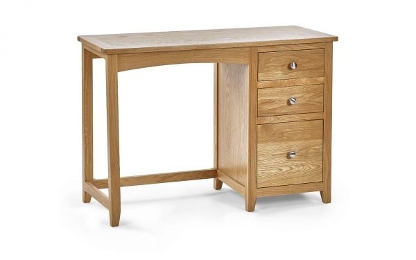 mallory single pedestal dressing table