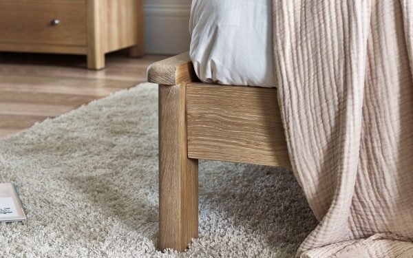 mem memphis limed oak cm bed detail