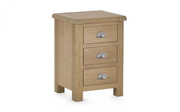 mem memphis limed oak drawer bedside alternative handles cutout