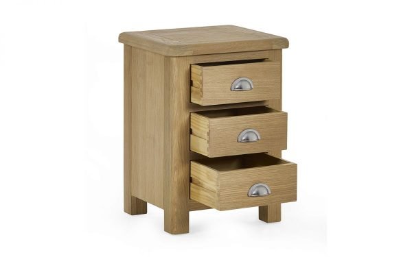 mem memphis limed oak drawer bedside alternative handles cutout