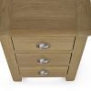 mem memphis limed oak drawer bedside alternative handles detail