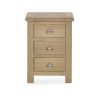 mem memphis limed oak drawer bedside cutout