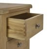 mem memphis limed oak drawer bedside detail