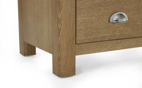 mem memphis limed oak drawer chest alternative cup handles detail