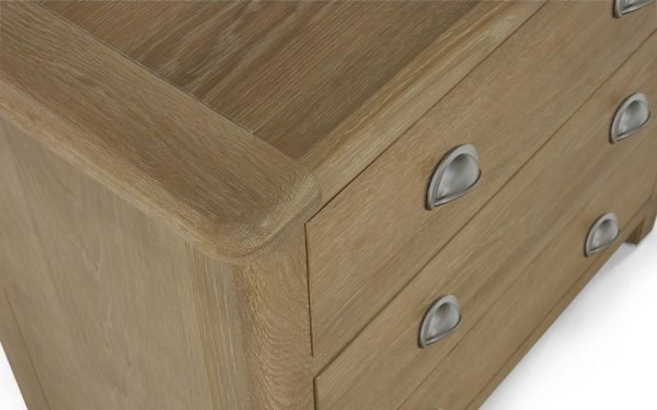 mem memphis limed oak drawer chest alternative handles detail