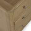 mem memphis limed oak drawer chest detail