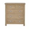 mem memphis limed oak drawer chest alternative handles cutout