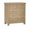 mem memphis limed oak drawer chest cutout