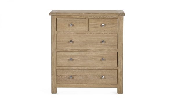 mem memphis limed oak drawer chest cutout