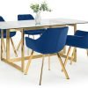 minori dining table lorenzo blue chairs props