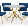 montero round table cannes chairs blue