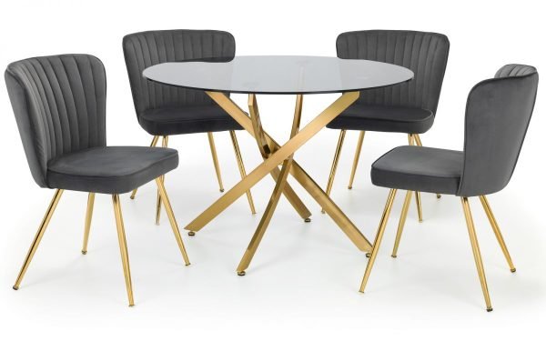 montero round table cannes chairs grey