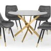 montero round table hadid grey chairs