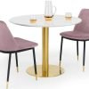 palermo table delaunay pink chairs