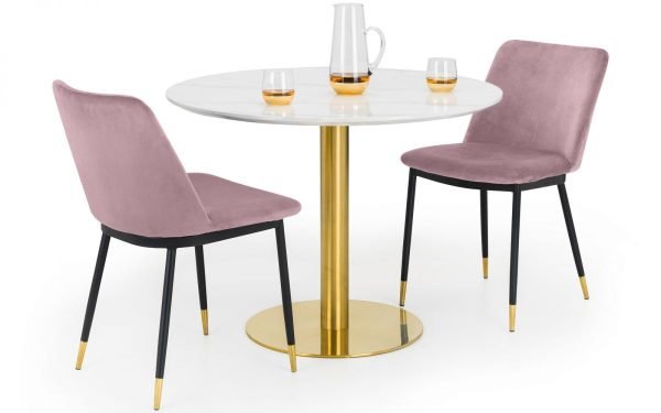 palermo table delaunay pink chairs