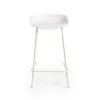 renzo white bar stool front