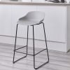 roc rocco stool light grey roomset