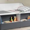 ste stella low sleeper charcoal white detail