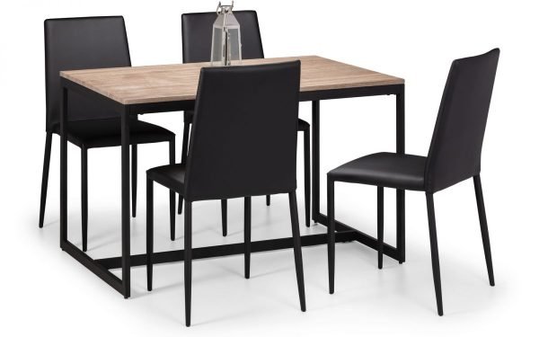 tribeca table jazz black chairs props