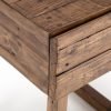 wob woburn drawer lamp table detail