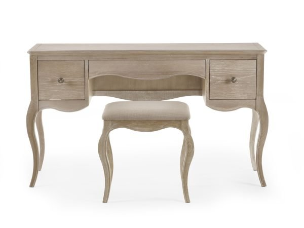 CAM Camille Dressing Table & Stool Cutout