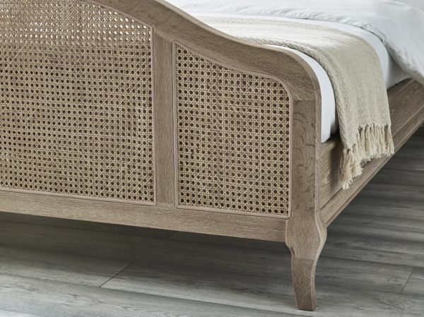 FLE Fleur Rattan Bed cm Double Bed Detail