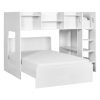 OWE Owen Midsleeper with Underbed All White Cutout