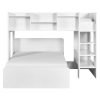 OWE Owen Midsleeper with Underbed All White Cutout