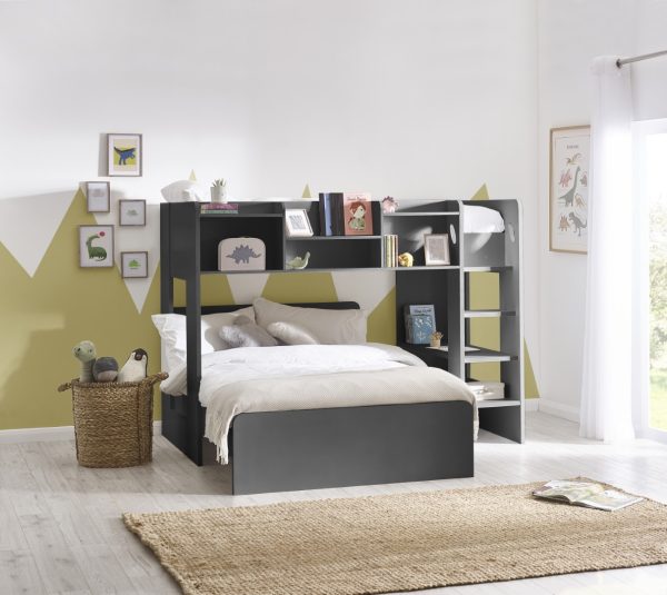 OWE Owen Midsleeper with Underbed Anthracite Roomset