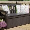 Iceni Wood Look Storage Bench