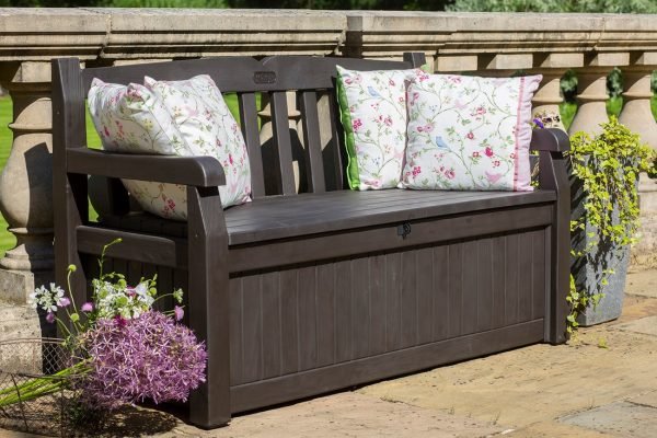 Iceni Wood Look Storage Bench