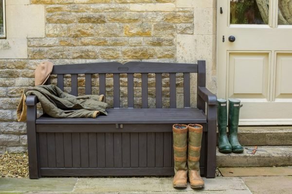 Iceni Wood Look Storage Bench