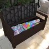 Iceni Wood Look Storage Bench