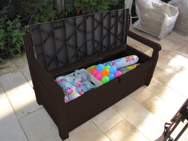 Iceni Wood Look Storage Bench